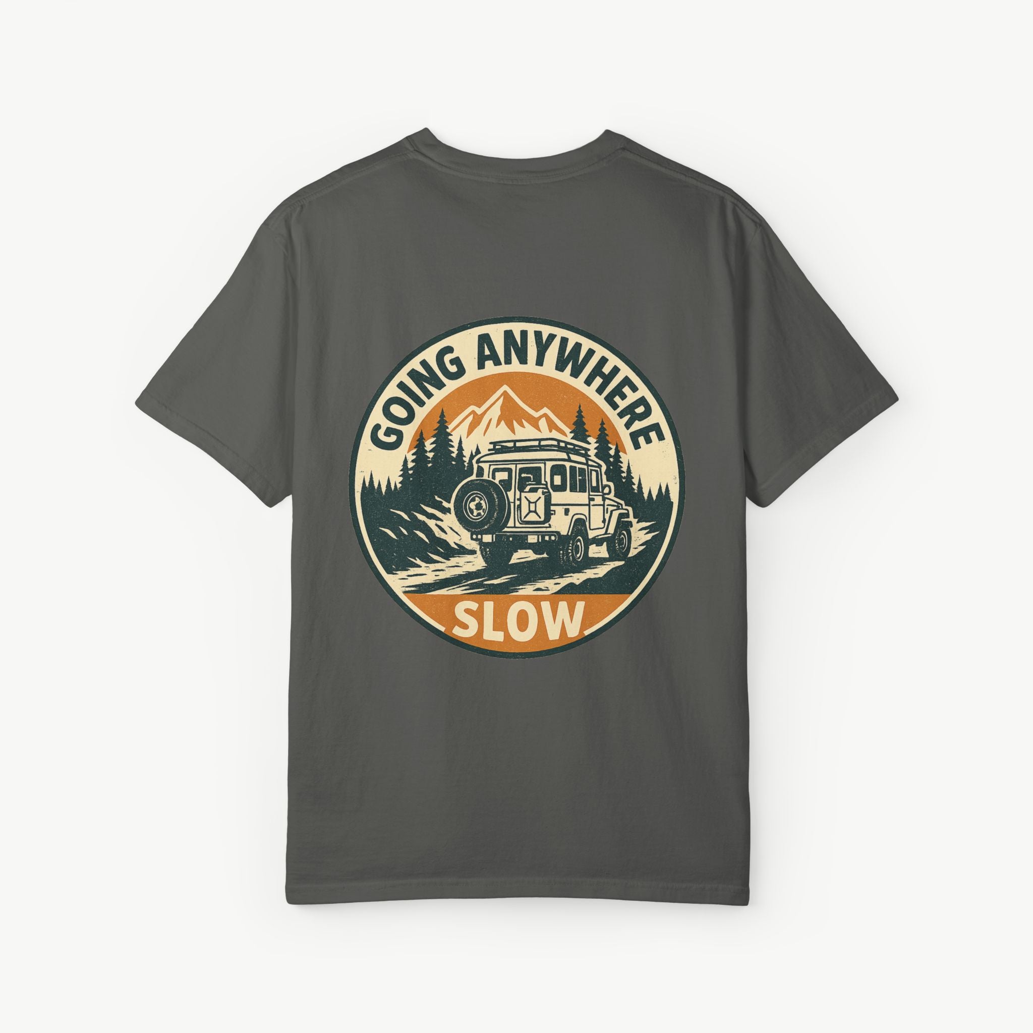 Going Anywhere Slow FJ40 Tee – Desert Trail Edition
