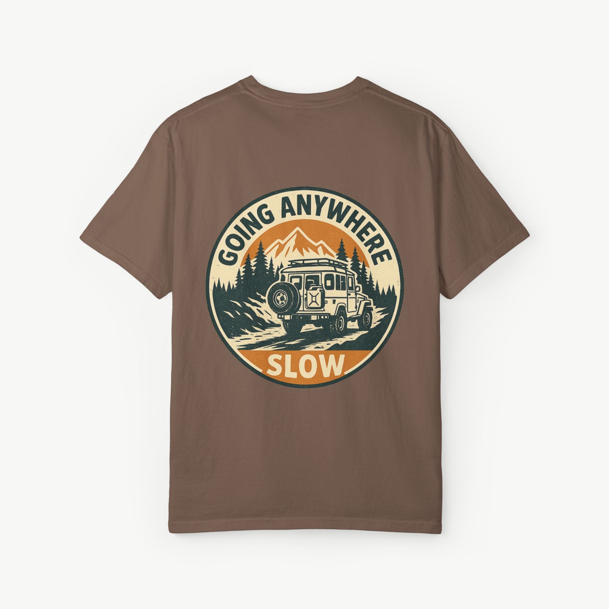 Going Anywhere Slow FJ40 Tee – Desert Trail Edition