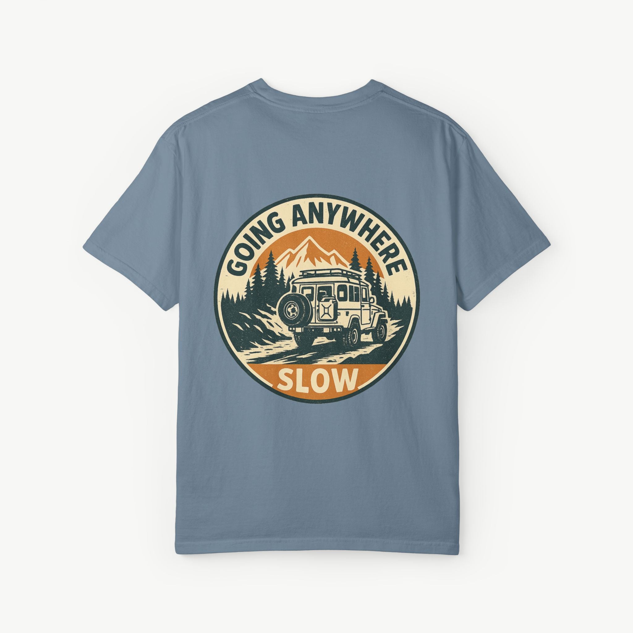 Going Anywhere Slow FJ40 Tee – Desert Trail Edition