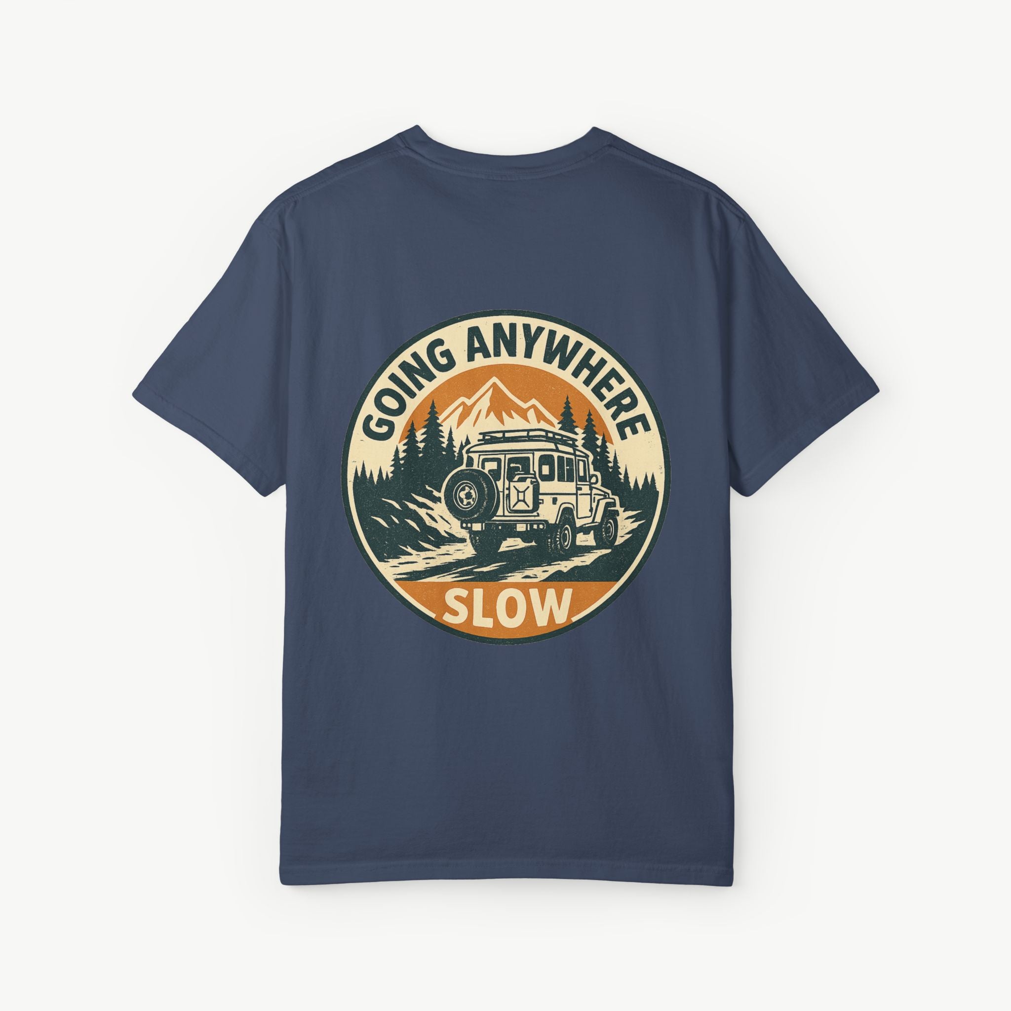 Going Anywhere Slow FJ40 Tee – Desert Trail Edition