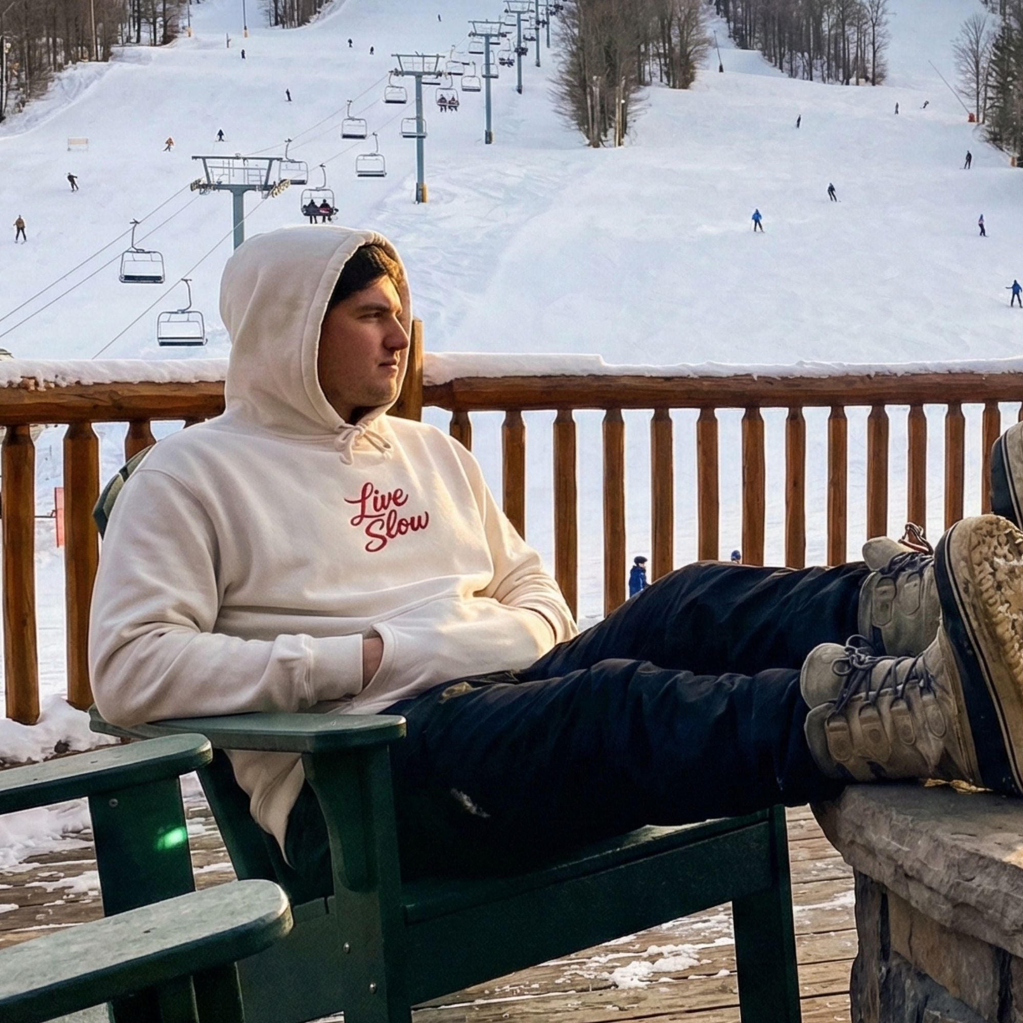 Live Slow Heavyweight Hoodie