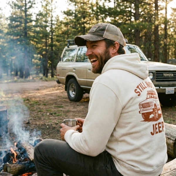Still Not a Jeep FJ60 Heavyweight Hoodie